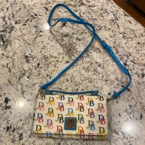 Dooney & Bourke 1975 Crossbody and Clutch Multicolor Purse
